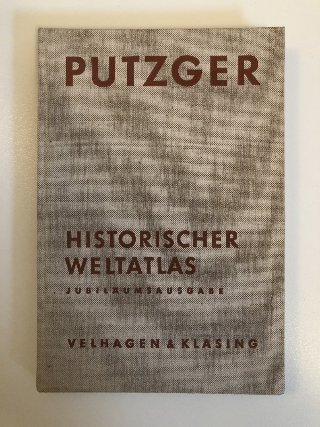 Historischer Weltatlas.“ (Putzger, F. W) – Buch gebraucht